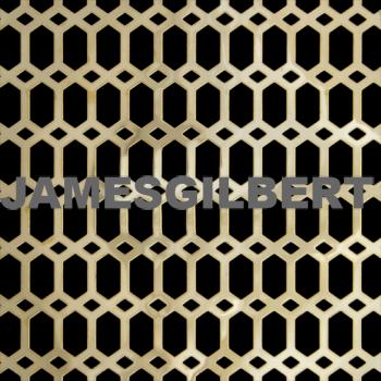 Perforated Hexalong Brass Decorative Grille
